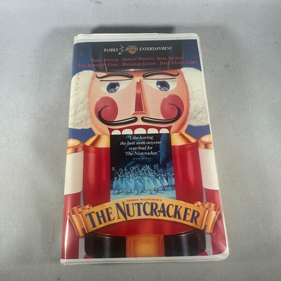 George Balanchines The Nutcracker VHS 1993 Family Classic Macaulay Culkin - Picture 1 of 3
